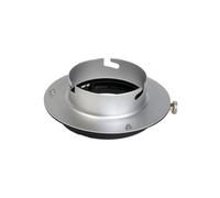 Cryfokt Convertitore per Montaggio Flash, Adattatore in Lega di Alluminio per Flash COMET su Softbox, Snoot, Piatti di Bellezza