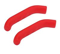 Cryfokt Copri Leva Freno, Accessorio Bici, Protezione Leva Freno Bici, Impugnature Freno, per Bici da Strada, Mountain Bike (Rosso)