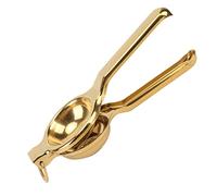 Cryfokt Cryfokt Spremiagrumi Manuale Efficiente in Acciaio Inossidabile per Risparmiare Manodopera per gli Amanti del tè Agli Agrumi da 8,9x3,3 Pollici (Oro rosa) (GOLD)