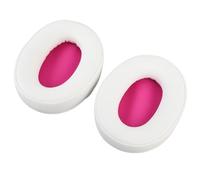 Cryfokt Cuffie, 2 Pc Cuscini di Comodo Isolamento Sonoro per Arctis 1 2 3 7 9x Pro (Pink bianco con orecchie di gatto)