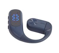 Cryfokt Cuffie con Gancio per l'orecchio, Cuffie con Gancio per l'orecchio a Bassa Latenza, Eleganti, Alla Moda, Leggere per il Lavoro e lo Studio (BLUE)