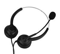 Cryfokt Cuffie USB per Call Center con Cancellazione del Rumore e Microfono Comunicazione Chiara, Comode da Indossare, Funzione Silenziosa per un Uso Prolungato