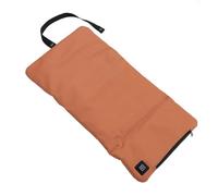 Cryfokt Cuscino del Sedile in Pelle Riscaldato Alimentato Tramite USB, Cuscino Riscaldante Arrotolabile a 3 Livelli per Tappetino Riscaldato da Campeggio Domestico All'aperto (Cachi)