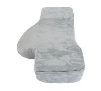 Cryfokt Cuscino per Estensione Ciglia Cuscino per Salone di Bellezza Traspirante in Memory Foam per Supporto del Collo Procedure di Bellezza Confortevoli, Materiale di Flanella