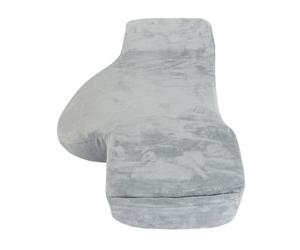 Cryfokt Cuscino per Estensione Ciglia Cuscino per Salone di Bellezza Traspirante in Memory Foam per Supporto del Collo Procedure di Bellezza Confortevoli, Materiale di Flanella