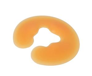 Cryfokt Cuscino per Salone di Bellezza SPA in Silicone Color Pelle per il Relax del Viso con Massaggio Morbido, Cuscino per la Testa a Forma di U per un Sonno Confortevole