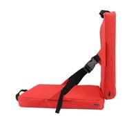 Cryfokt Cuscino per Sedia da Esterno con Design Pieghevole, Tela Oxford | Cuscino per sedile da stadio portatile con fibbia regolabile, per prato, spiaggia, sport, campo da gioco