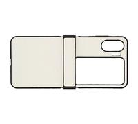 Cryfokt Custodia per Telefono Flip Screen per Find N2 Flip Vestibilità Perfetta Design Glitterato Facile da Pulire per gli Amanti della Moda (Bianco splendente)