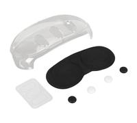 Cryfokt Custodia Protettiva per Cuffie VR, Design Leggero e Resistente per Set di Accessori da Gioco Meta 3, 1 Copertura, 4 Cappucci