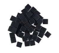 Cryfokt Dadi Piccoli Lisci da 50 Pezzi per Modelli Fai da Te in Giochi Educativi - Plastica, 1,6x1,6x1,6 Cm (#1)