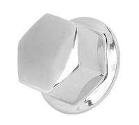 Cryfokt Dado Centrale del Volante dello Yacht Lucidato a Specchio, Acciaio Inossidabile 316, Facile Installazione per il di Timoneria Manuale Teleflex