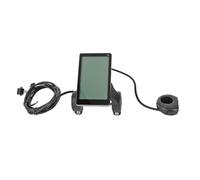 Cryfokt Display LCD per Bici Elettrica M5 Schermo Pannello ABS Leggero per Modifica Scooter 31,8 Mm 22,2 Mm