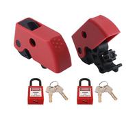 Cryfokt Dispositivo di Blocco Dell'interruttore Automatico, Blocco Universale Dell'interruttore Singolo Doppio Triplo Polo, Blocchi del Morsetto Multipolare per Luoghi Infiammabili