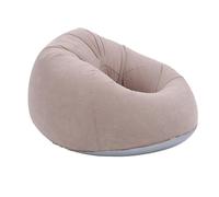 Cryfokt Divano Gonfiabile Divano, Sedia a Sdraio Gonfiabile per la Pelle Grigia Ergonomica per Soggiorno