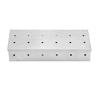 Cryfokt Durable Stainless Steel BBQ Grill Smoker Box Multi-Holes Design for