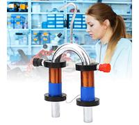 Cryfokt Elettromagnete a Ferro di Cavallo, Attrezzatura Didattica, Solenoide a Forma di U Leggero e Resistente per Esperimenti Scientifici e Forniture di Laboratorio