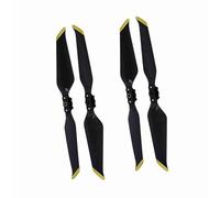 Cryfokt Eliche Ad Alta Resistenza con Riduzione del Rumore per 2 PRO ZOOM con Design a Sgancio Rapido Che Prolungano il Tempo di Volo per gli Appassionati di Droni PC Gold Edge 2 Paia (Phnom Penh
