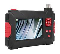 Cryfokt Endoscopio Industriale a Doppia Lente da 8 Mm, Display LCD 1080P da 4,3 Pollici con 9 Luci LED Regolabili e Sonda Impermeabile IP68, per L'ispezione delle Tubazioni Dell'aria (O)