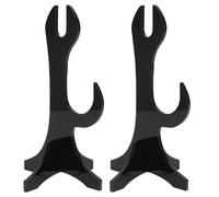 Cryfokt Espositore per Spada Samurai Supporto per Spada con Base Stabile in Acrilico a Due Strati, Pellicola Protettiva Inclusa, Ideale per le Collezioni (BLACK)