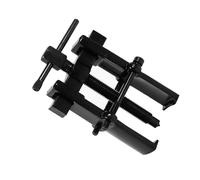 Cryfokt Estrattore per Ingranaggi a Doppia Ganascia in Acciaio al Carbonio, Dispositivo di Rimozione Regolabile per Volano, Moto, Bicicletta, Cuscinetto del Generatore (3 Pollici (38 * 65))