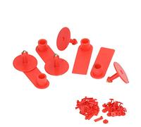Cryfokt Etichetta Auricolare per Animali Etichetta Auricolare per Bestiame Vuota per Prevenire la Perdita di Capelli Set di 100 Strumenti per l'identificazione di Maiali e Pecore