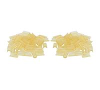 Cryfokt Extension per Capelli con Punta a U, Perline di Granuli, Gialle, Forte Legame per il Salone, 2 Sacchetti, 270-340°F, Resina Multiuso