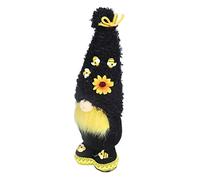Cryfokt Faceless Doll Plush Gnome Decorative Mascot with Yellow Sunflower