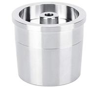 Cryfokt Filtro da caffè Riutilizzabile in Acciaio Inossidabile per Macchina, Dimensioni Ridotte Facile da Usare per la Domestica, 1,5x1,3 Pollici