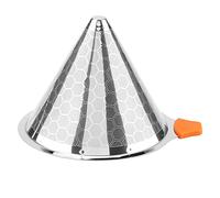 Cryfokt Filtro per caffè in Acciaio Inossidabile Gocciolatore per caffè Durevole e Antiruggine Facile Preparazione 125x90x10 Mm
