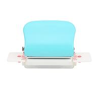 Cryfokt Forniture per Ufficio, Perforatrice Pratica e Affidabile per Rilegare Libri di Testo a Fogli Sciolti per A5 (20 fori) per B5 (26 fori) per A4 (30) (azzurro)