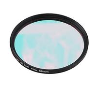 Cryfokt FOTGA Filtro UV a Infrarossi per Fotocamera, Design del Telaio in Alluminio Previene Graffi Sulle Lenti, Filtro UV a Infrarossi per Montagna e, Alluminio IR (58MM)