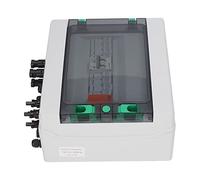 Cryfokt Fusibile Materiale Dell'ABS Dell'interruttore 15A della Scatola Combinatrice di PV 63A Adatto a del Pannello Solare 12V-48VDC