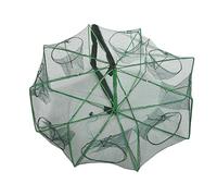 Cryfokt Gabbia per Trappola per Granchi Rete da Pesca Aperta Automatica per Gamberetti Portatile per gli Appassionati di Pesca 76 X 26 Cm in Acciaio Inossidabile