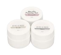 Cryfokt Gel Tirante della Nail Art in 3 Colori, Resistente e Versatile per Disegni Creativi Nei Saloni di Bellezza e a Casa