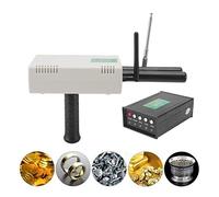 Cryfokt GER Detect Gold Smart Geolocator Metal Detector, Rilevamento a Lungo Raggio con Impugnatura Singola da 25 M con di Posizionamento Preciso, per Ricerca di Gioielli in Oro (Spina UE 100-240 V)