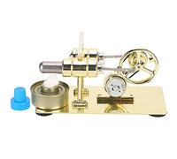 Cryfokt Giocattoli per L'educazione Alle Scienze Fisiche Kit di Montaggio Modello Motore Stirling per Bambini Puntelli Dimostrativi per Insegnanti in Acciaio Inossidabile