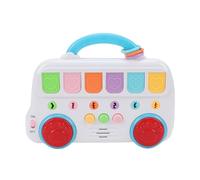 Cryfokt Giocattolo Autobus Causa Ed Effetto, Gioco Musicale | Giocattolo Interattivo Animale a Tasti 22,1 X 17 Cm in Plastica Costruzione Organo Elettronico Sensoriale attività