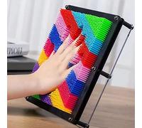 Cryfokt Giocattolo da Tavola 3D con Spille Colorato per Bambini Immaginazione Creativa Divertimento e Decorazione 7 X 4,9 Pollici (#1)