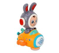 Cryfokt Giocattolo Didattico Illuminato con Musica, Automatico del Volto per Il Bambino Che Gattona, Dimensioni Adatte Ai Bambini, Ideale per Bambini dai 2 Anni in su