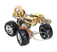 Cryfokt Giocattolo Modello Motore per Auto Stirling con Aspetto Vivido, Kit di Scienze Fisiche Squisito, Regalo Perfetto per Amici e Familiari, Materiale in Lega di Zinco