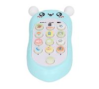 Cryfokt Giocattolo per Cellulare per Bambini, Design Carino a Forma di Ape, per Giochi di Ruolo e Musica Rilassante per Bambini di Piccole Dimensioni (Verde con cordino)