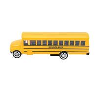 Cryfokt Giocattolo per Scuolabus Pressofuso Dal Design Vintage con Porte Interattive per Bambini e Collezionisti