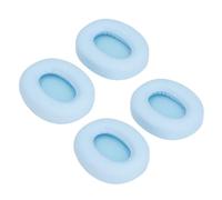 Cryfokt Gol di Sostituzione delle Guerre, Schiuma di Memory Foam Ad Alta densità 2 Pareri per le Cuffie Flessibili in Pelle Morbida per Cuffie (BLUE)