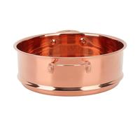 Cryfokt Griglia a Vapore Resistente in Acciaio Inossidabile con Rete di Drenaggio per Cuocere a Vapore Vari Alimenti Facile da Pulire per la Quotidiana (Oro rosa)