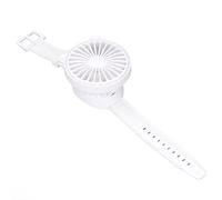 Cryfokt Guarda Fan Orecchie da Orso Carino Design di Ricarica USB Portatile Regolabile per Bambini e Adulti Comfort a Mani Libere 10 Pollici (WHITE)