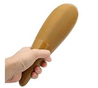 Cryfokt Guiro in Plastica con Raschietto Strumento Musicale Orff per Sviluppare il Senso del Ritmo dei Bambini, Plastica