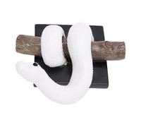 Cryfokt Hanging Python Resin Ornament, 12x8x11cm (WHITE)