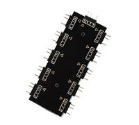 Cryfokt Hub PC RGB Cavo Prolunga Ventola RGB a 10, Design con Pin Orizzontali Supporto Posteriore Accessori per Computer per PC Desktop [12V, 5V] [Cabinet Back Line] (5 V 3 pin)