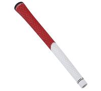 Cryfokt Impugnatura per Mazza da in Gomma Resistente Design Antiscivolo per un Controllo Migliorato Diametro dei Pori di 12,5 Mm 1 Pezzo (bianco rosso)