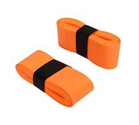 Cryfokt Impugnature per Bacchette Nastro Antiscivolo per Bacchette, Facile da Trasportare per Prestazioni All'aperto Avvolgimento per in PU per Batteristi (ORANGE)